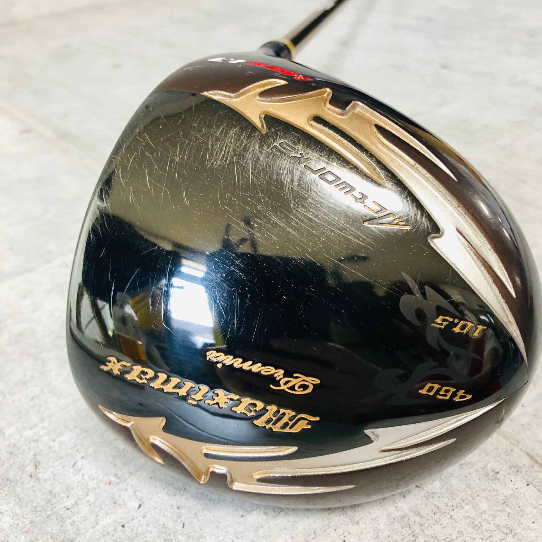 【保証付】【中古】 WORKS ワークス Maximax マキシマックス Premia プレミア 460 1W ドライバー メンズ ゴルフ クラブ ウッド 初心者 入門