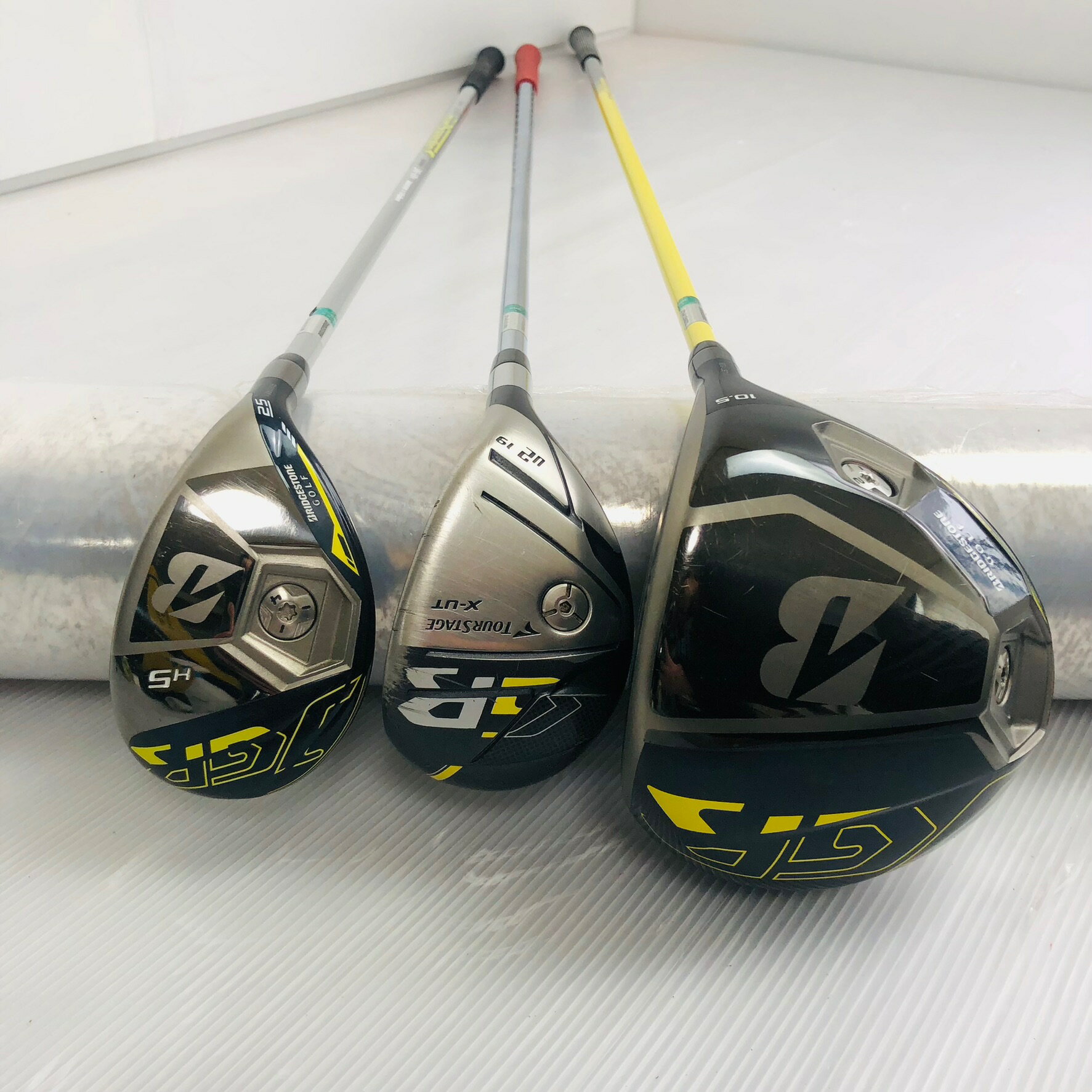 【保証付】【中古】キャディバッグ付 BRIDGESTONE ブリヂストン JGR TOUR STAGE ゴ...