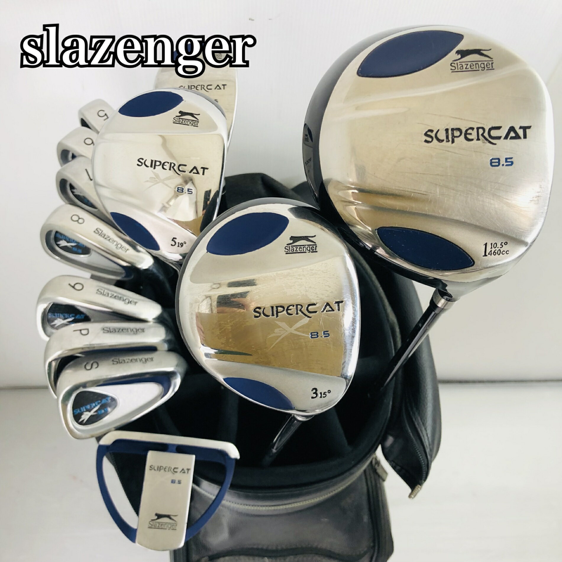 楽天市場】slazenger ゴルフ セットの通販
