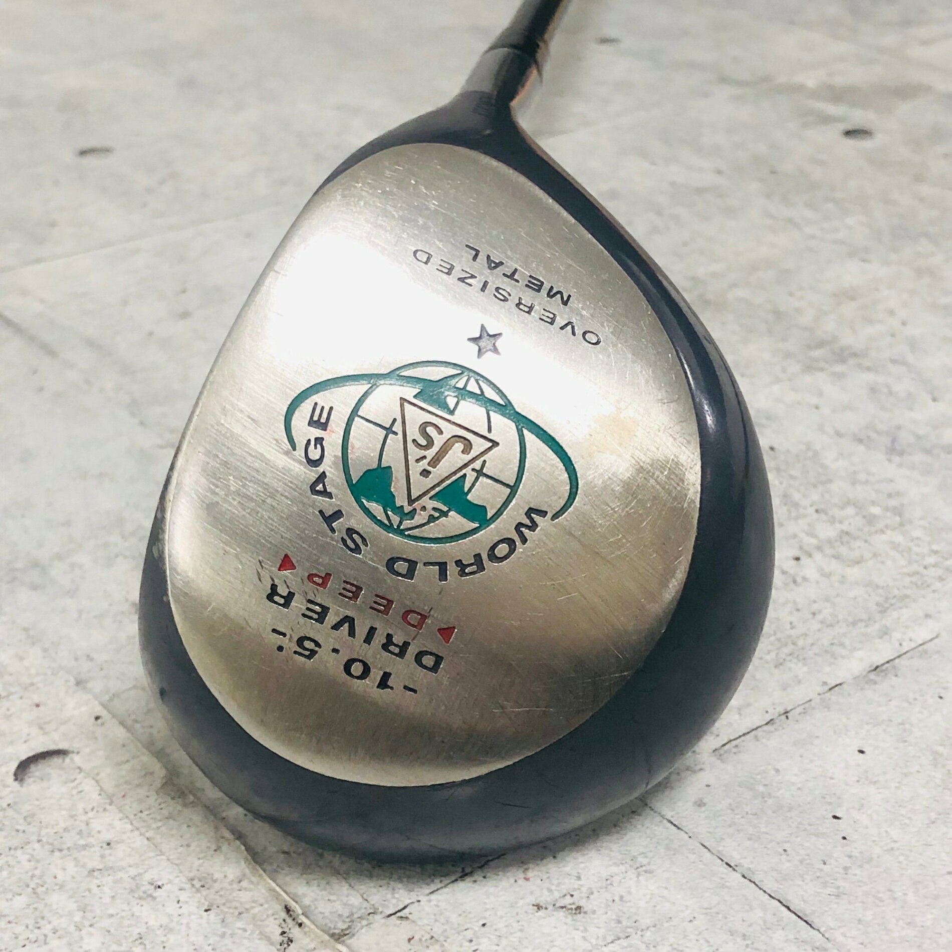 【保証付】【中古】 BRIDGESTONE ブリヂストン Js WORLD STAGE ワールドステージ ジャンボ尾崎 1W ドライバー メンズ ゴルフ クラブ ウッド 初心者 入門