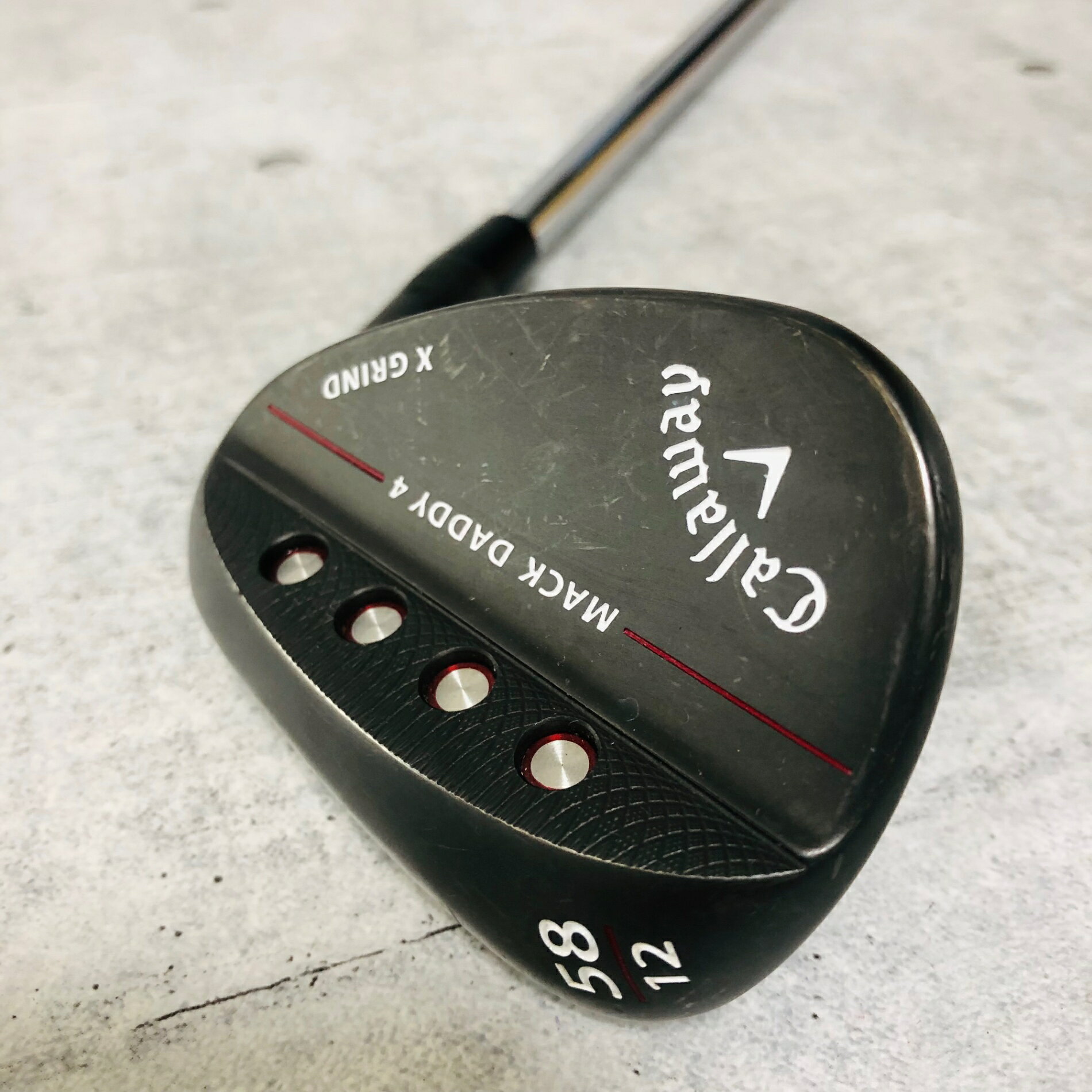 【保証付】【中古】 Callaway キャロウェイ MACK DADDY 4 マックダディ 58° メンズ ゴルフ クラブ ウェッジ 初心者 入門 単品