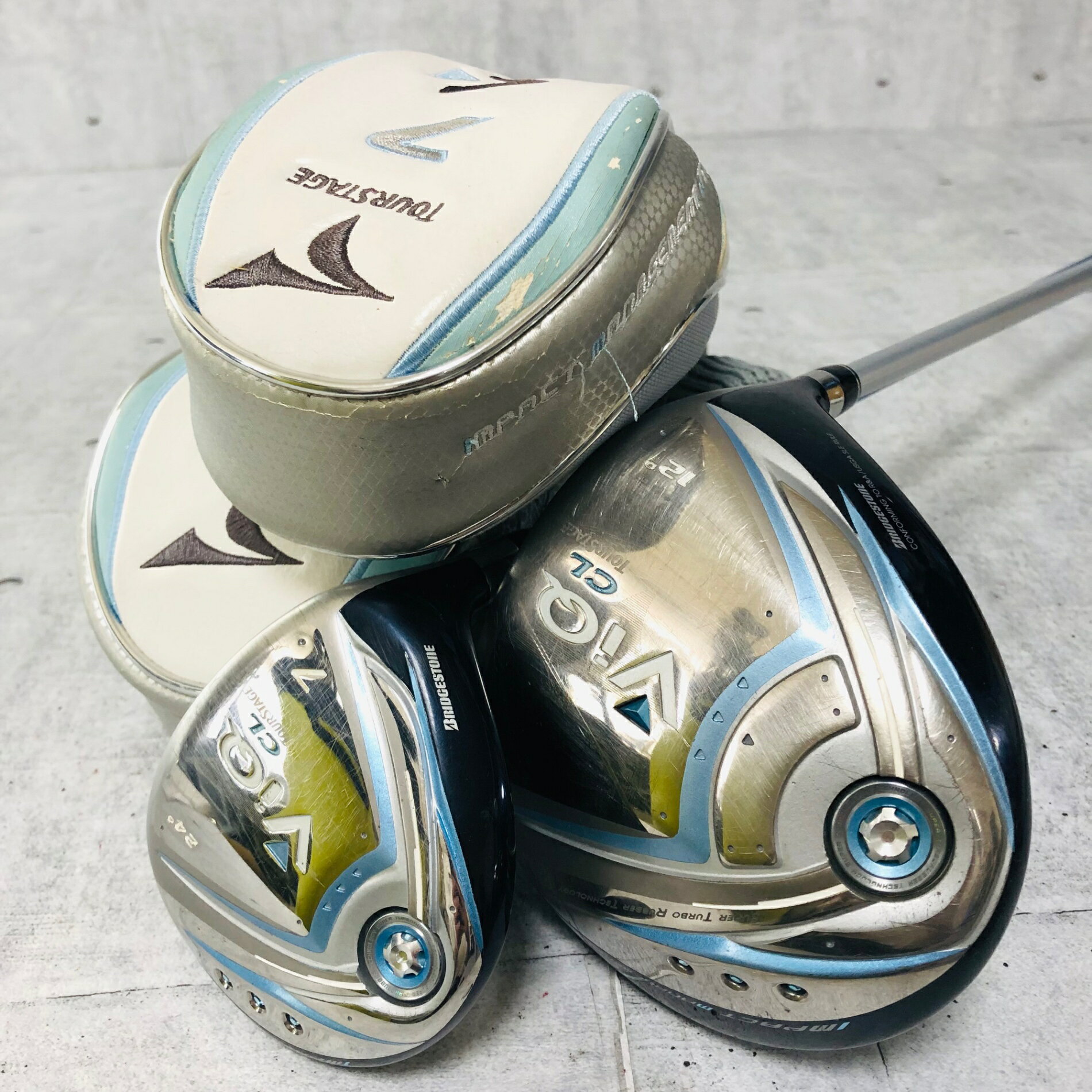 【保証付】【中古】 レディース BRIDGESTONE ブリヂストン TOUR STAGE ViQ CL ツア...