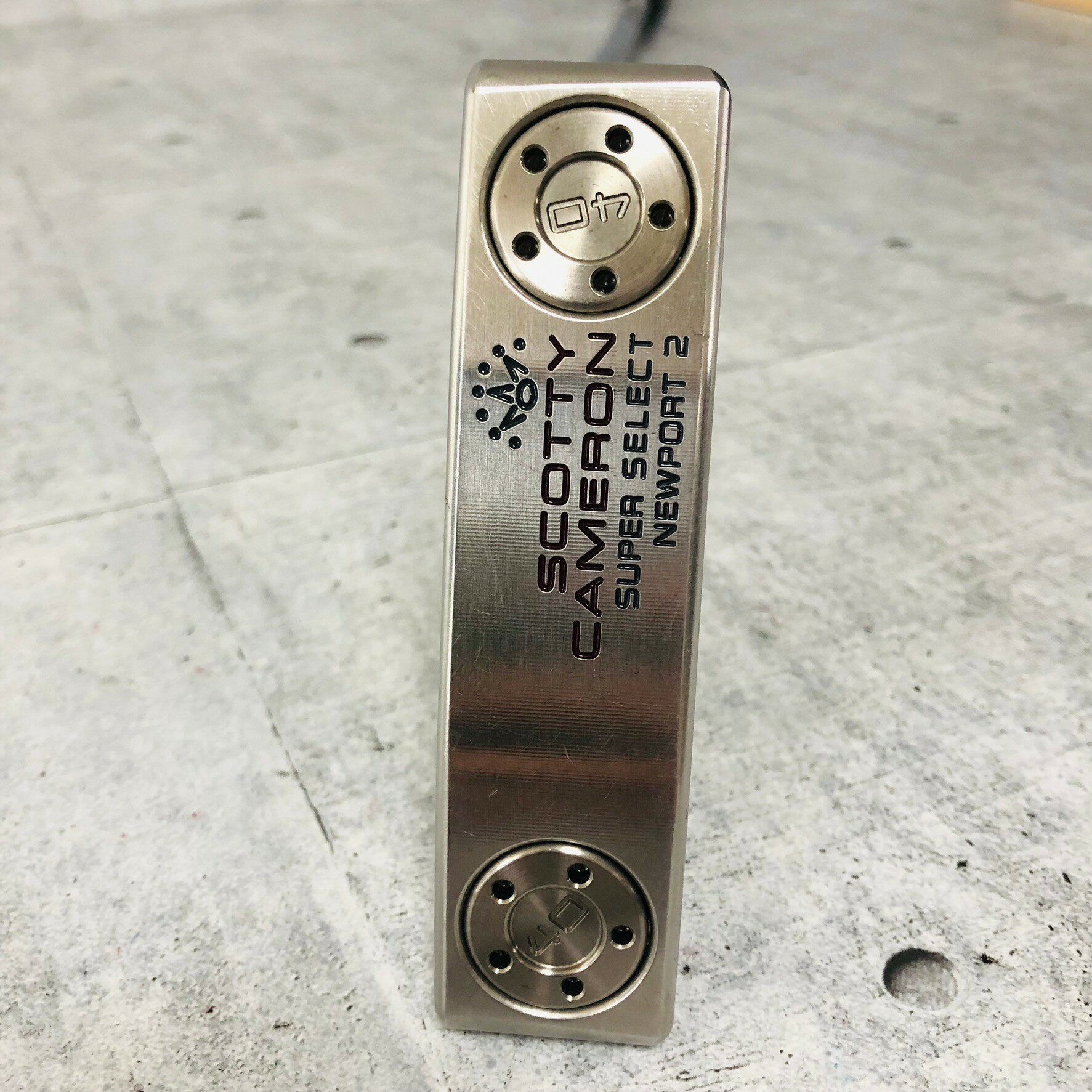 【保証付】【中古】 Scotty Cameron スコッティ・キャメロン SUPER SELECT NEWPORT 2 スーパーセレクト ニューポート ツー 33インチ レディース ゴルフ クラブ パター 単品 初心者 入門