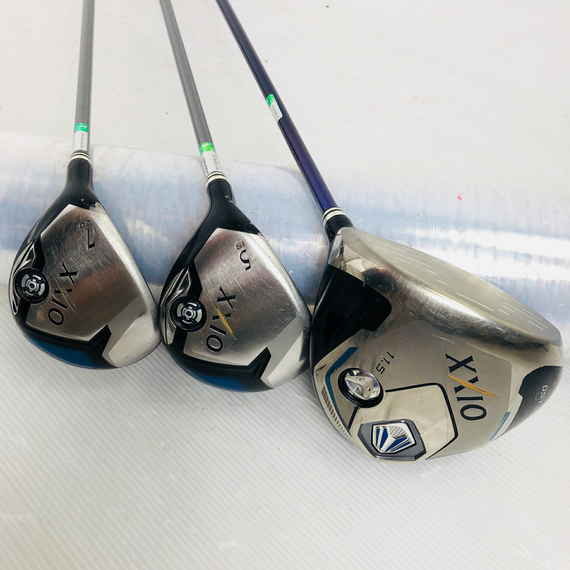 【保証付】【中古】キャディバッグ付 レフティ 左利き DUNLOP ダンロップ XXIO8 ゼクシオ7 ゴルフクラブ フルセット ゴルフセット クラブセット メンズ 初心者 入門 パター付 安価 86Y-38