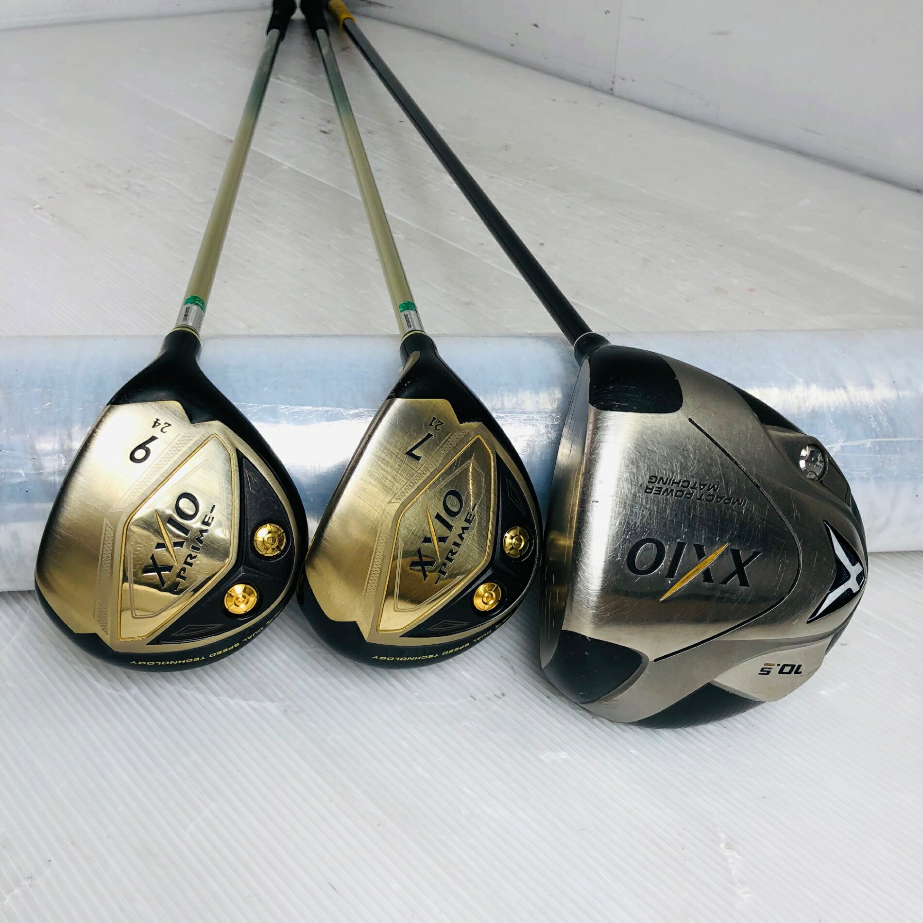 【保証付】【中古】キャディバッグ付 DUNLOP ダンロップ XXIO ゼクシオ6 PRIME ゴルフクラブ フルセット ゴルフセット クラブセット メンズ 初心者 入門 右利き パター付 安価 EC-85