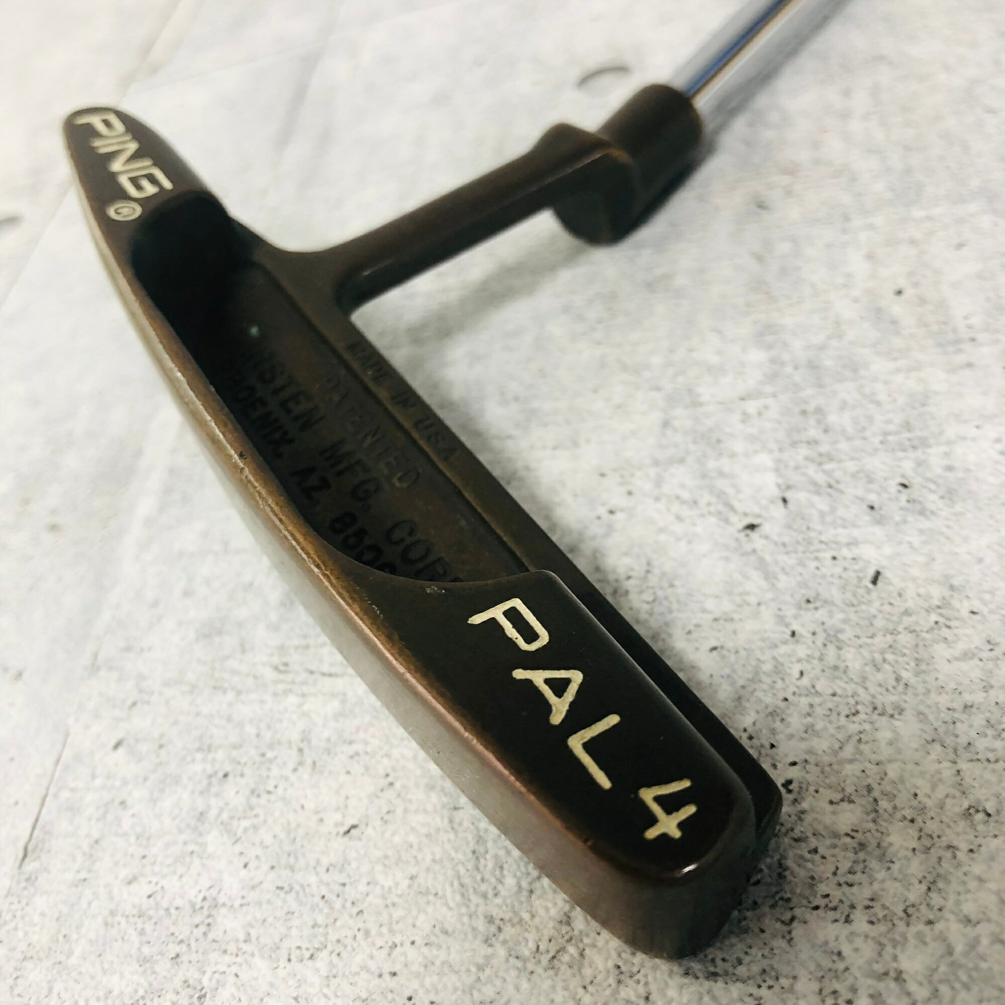 【希少美品】PING PAL4 ステンレスパター　レフティ　左用　名品 楽天市場】ping pal4の通販