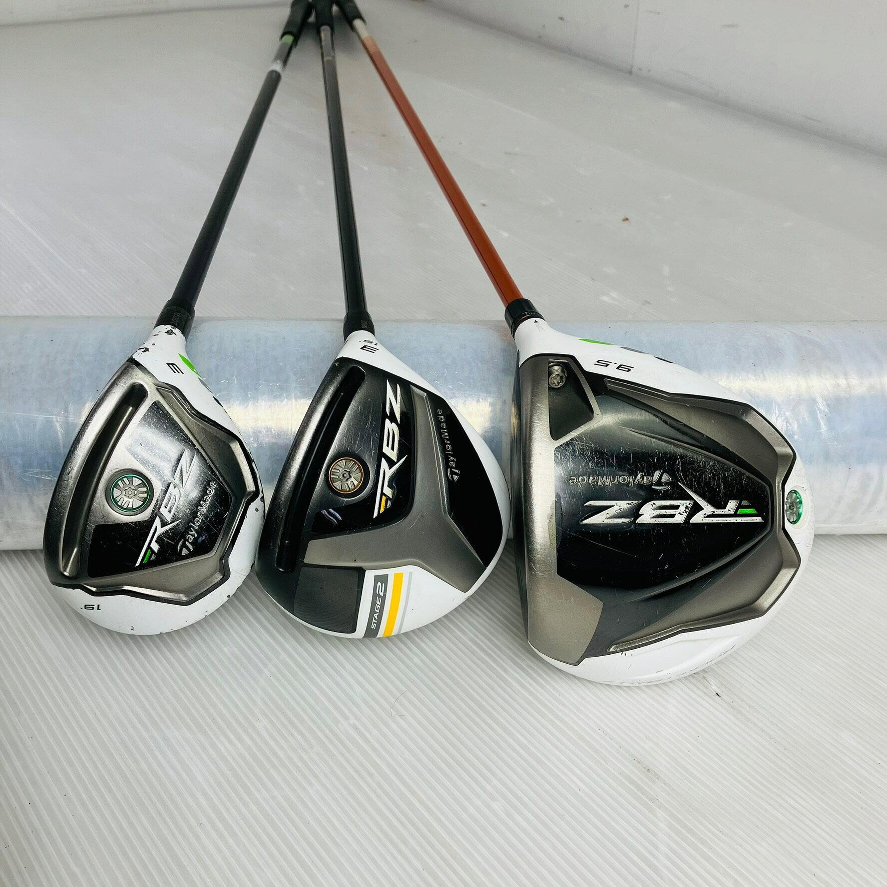 【保証付】【中古】キャディバッグ付 TaylorMade テーラーメイド RBZ ロケットボールズ ゴルフクラブ フルセット ゴルフセット クラブセット メンズ 初心者 入門 右利き パター付 安価 EC-99