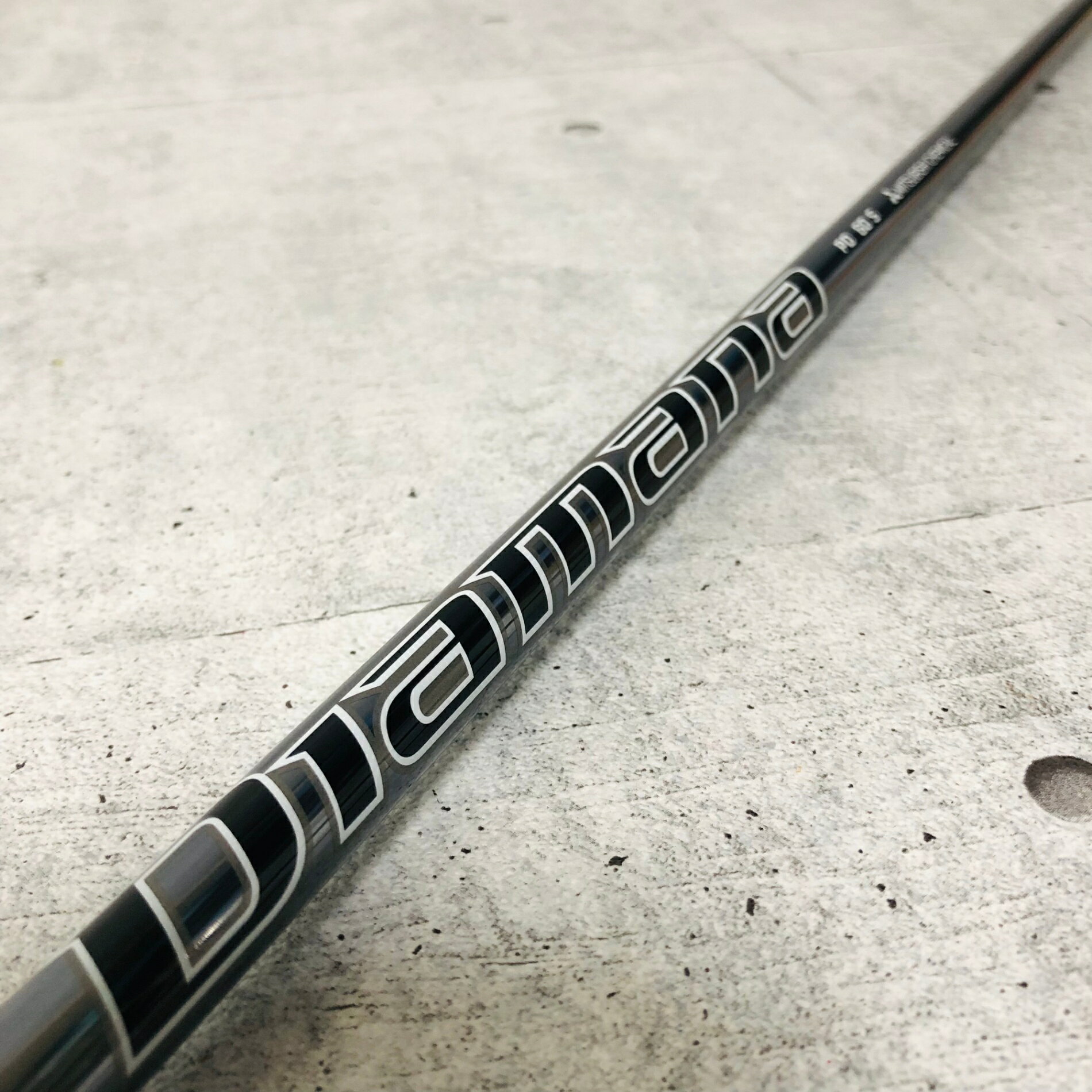 【保証付】【中古】 MITSUBISHI CHEMICAL 三菱ケミカル Diamana PD 60 ディアマナ ピーディー シャフト スリーブ付き 44.5インチ Sフレックス ゴルフ 練習 初心者 入門 小物