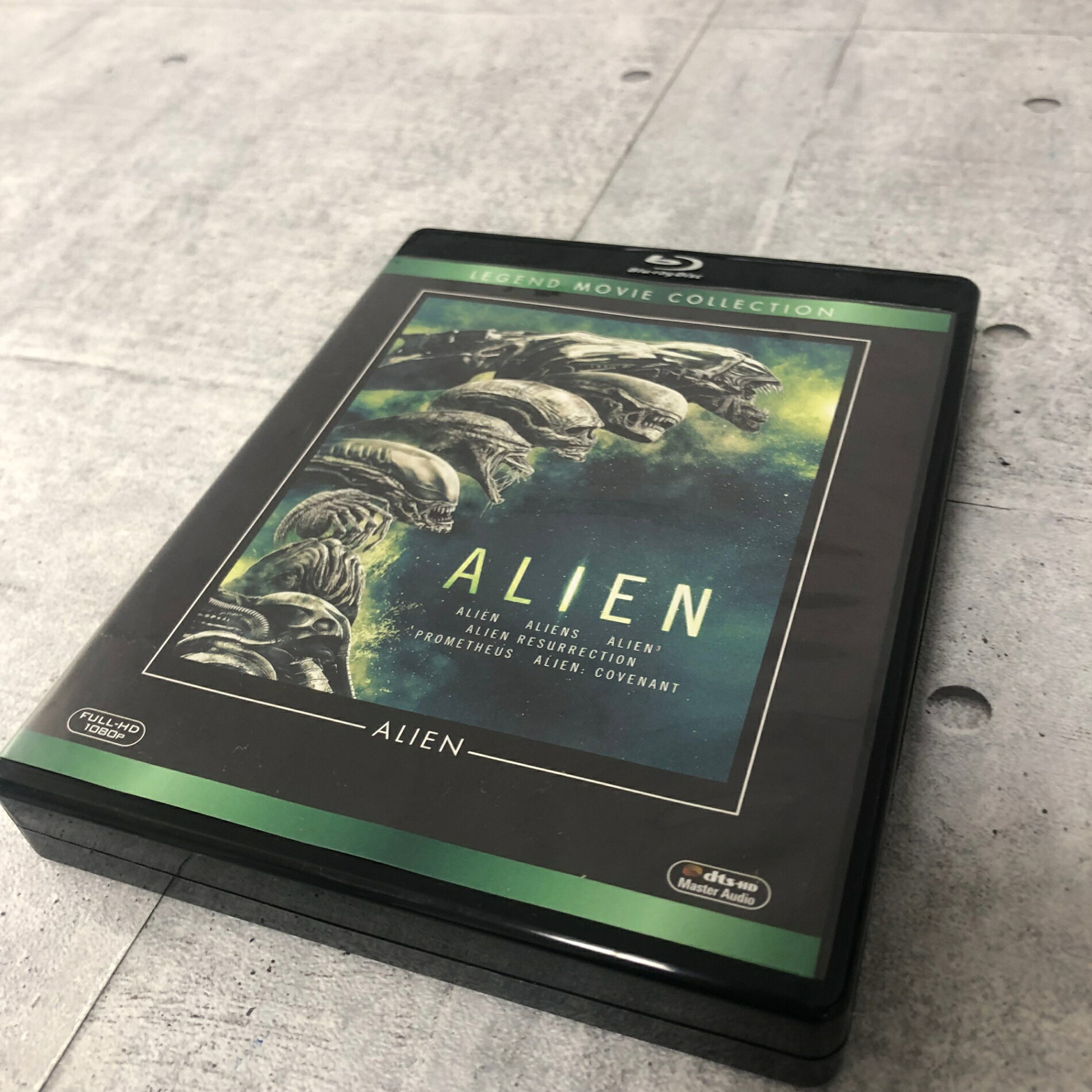 ALIEN LEGEND MOVIE COLLECTION ブルーレイ セット 全6作品収録 日本語吹替 日本語字幕