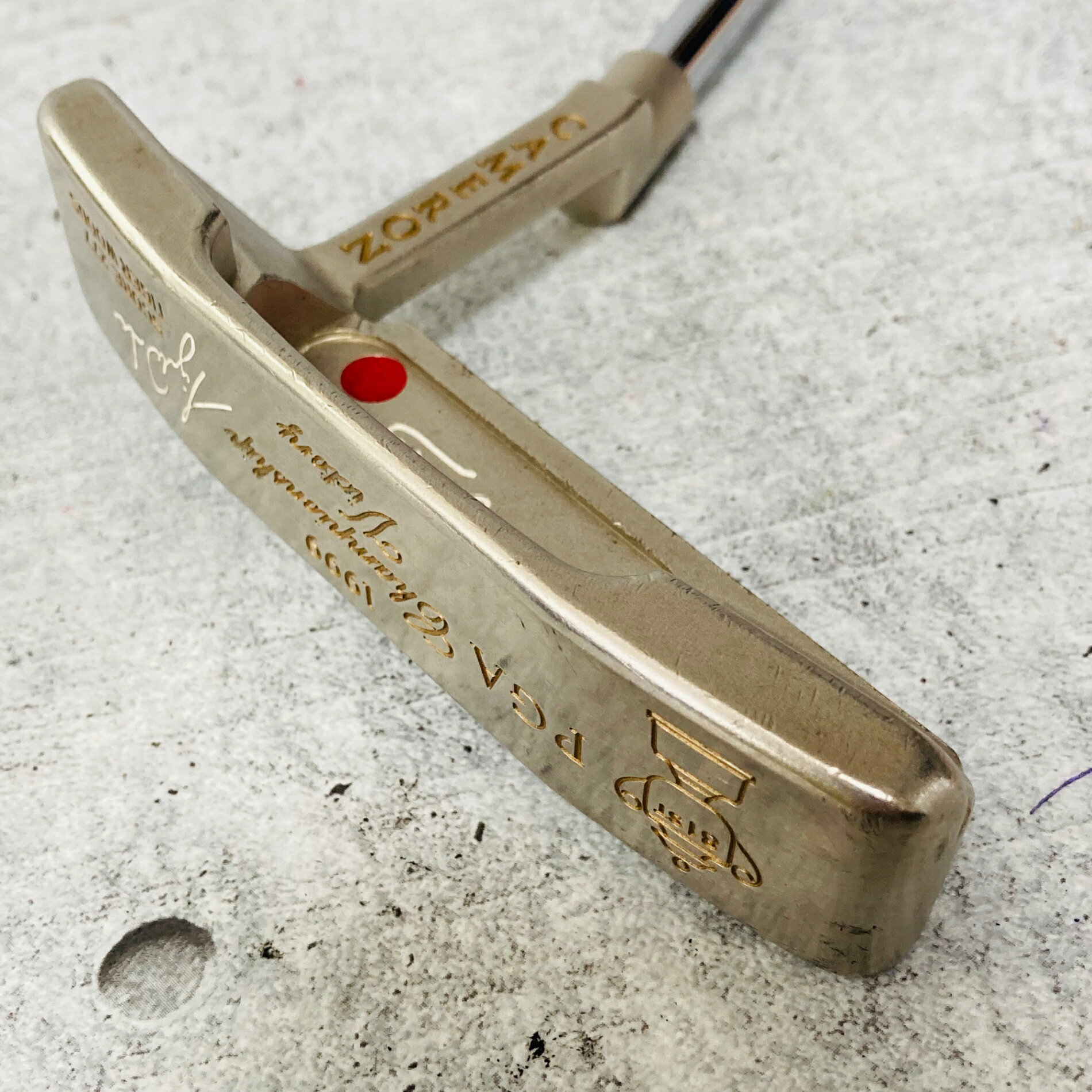 【保証付】【中古】 限定277本 Titleist タイトリスト Scotty Cameron スコッティキャメロン 1999 PGA Championship Victory TIGER WOODS タイガーウッズ 記念限定パター 32インチ ゴルフ クラブ パター 単品 初心者 入門