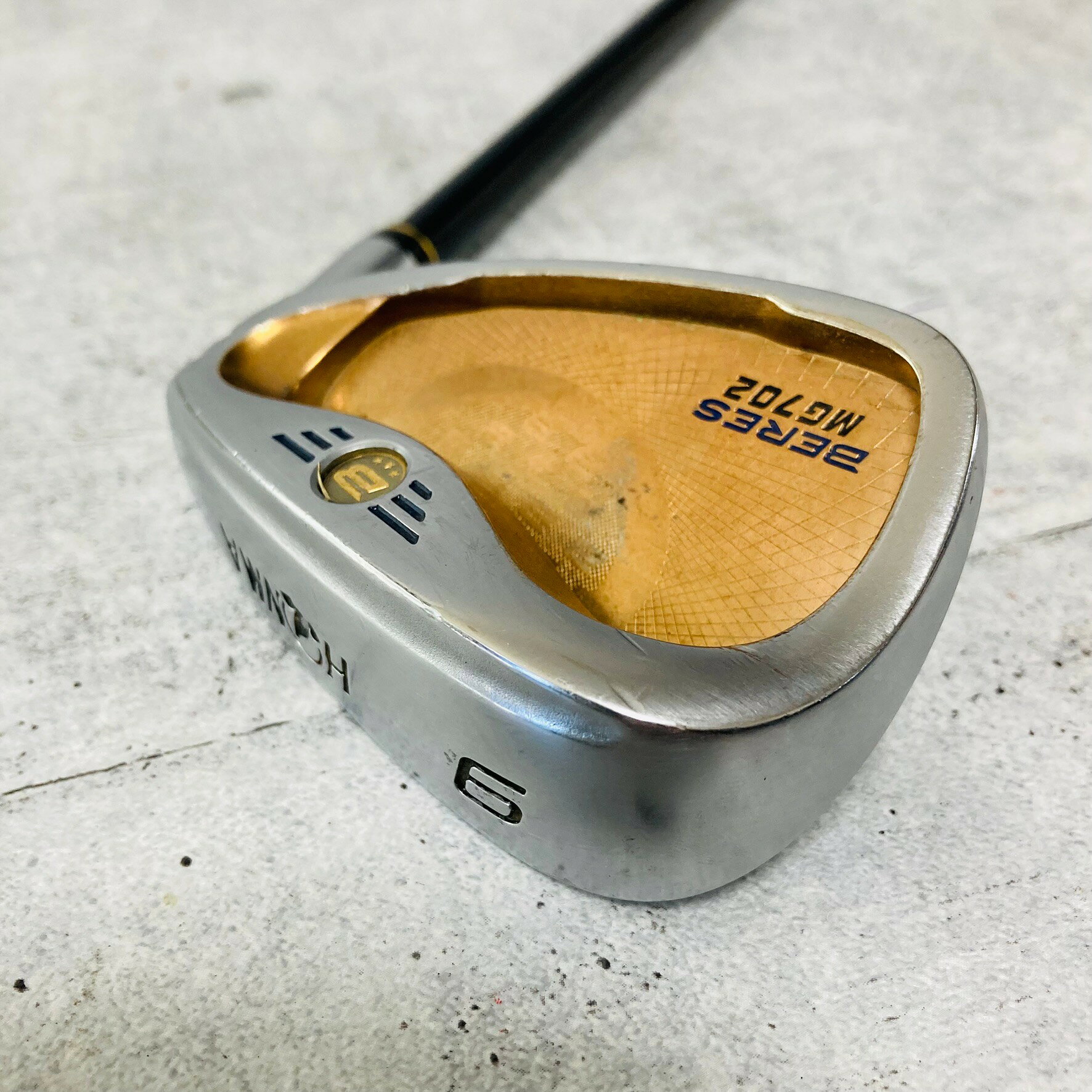 【保証付】【中古】 HONMA ホンマ 本間ゴルフ BERES ベレス MG702 3S 星3 9番 9i アイアン メンズ ゴルフ クラブ 単品 バラ 初心者 入門