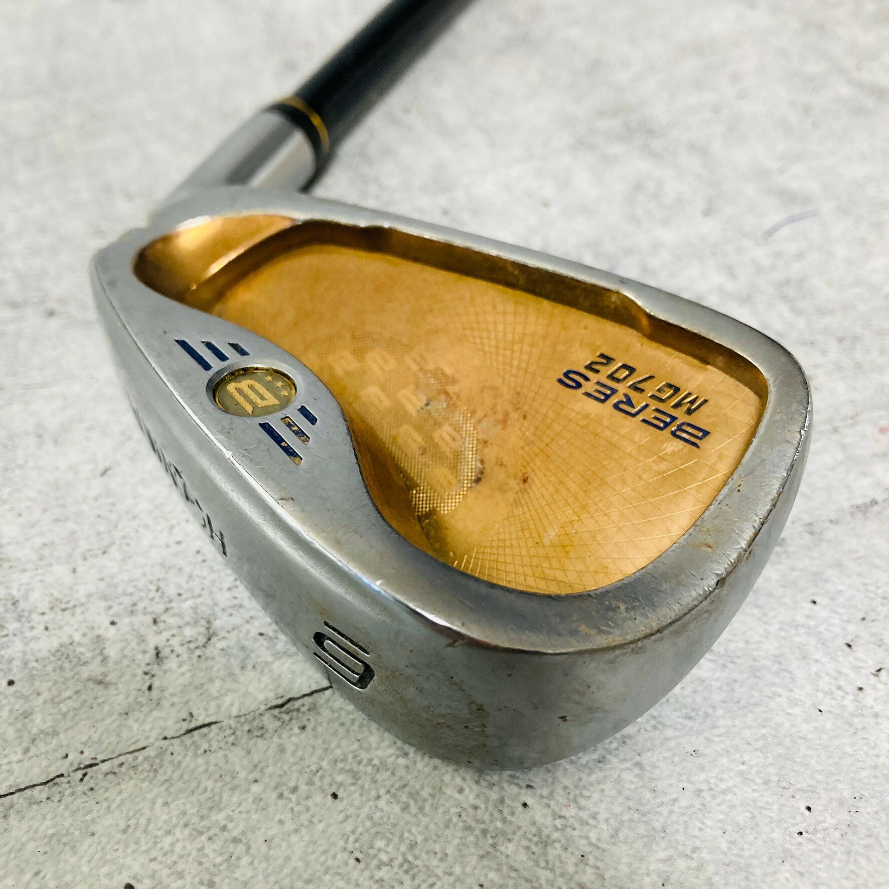 【保証付】【中古】 HONMA ホンマ 本間ゴルフ BERES ベレス MG702 3S 星3 6番 6i アイアン メンズ ゴルフ クラブ 単品 バラ 初心者 入門