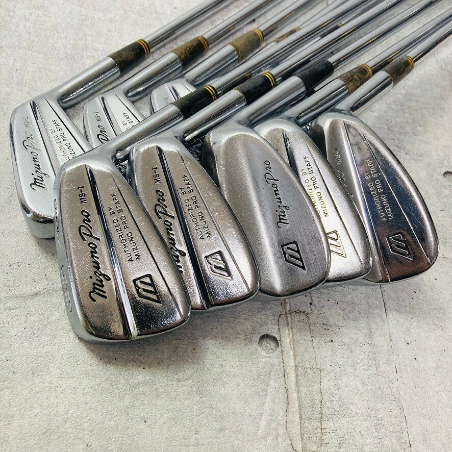 【保証付】【中古】 Mizuno Pro ミズノ プロ MS-1 エムエス ワン 10本 アイアン メンズ ゴルフ クラブ セット 初心者 入門 右利き