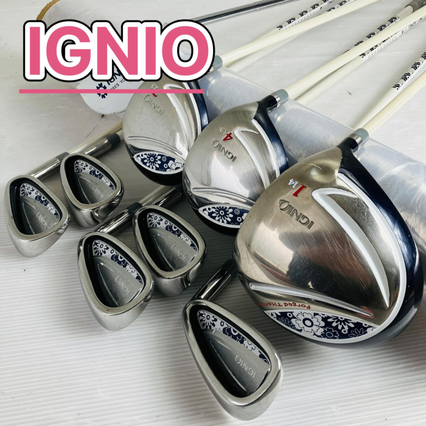 楽天市場】イグニオ（クラブセット｜レディースクラブ）：クラブ