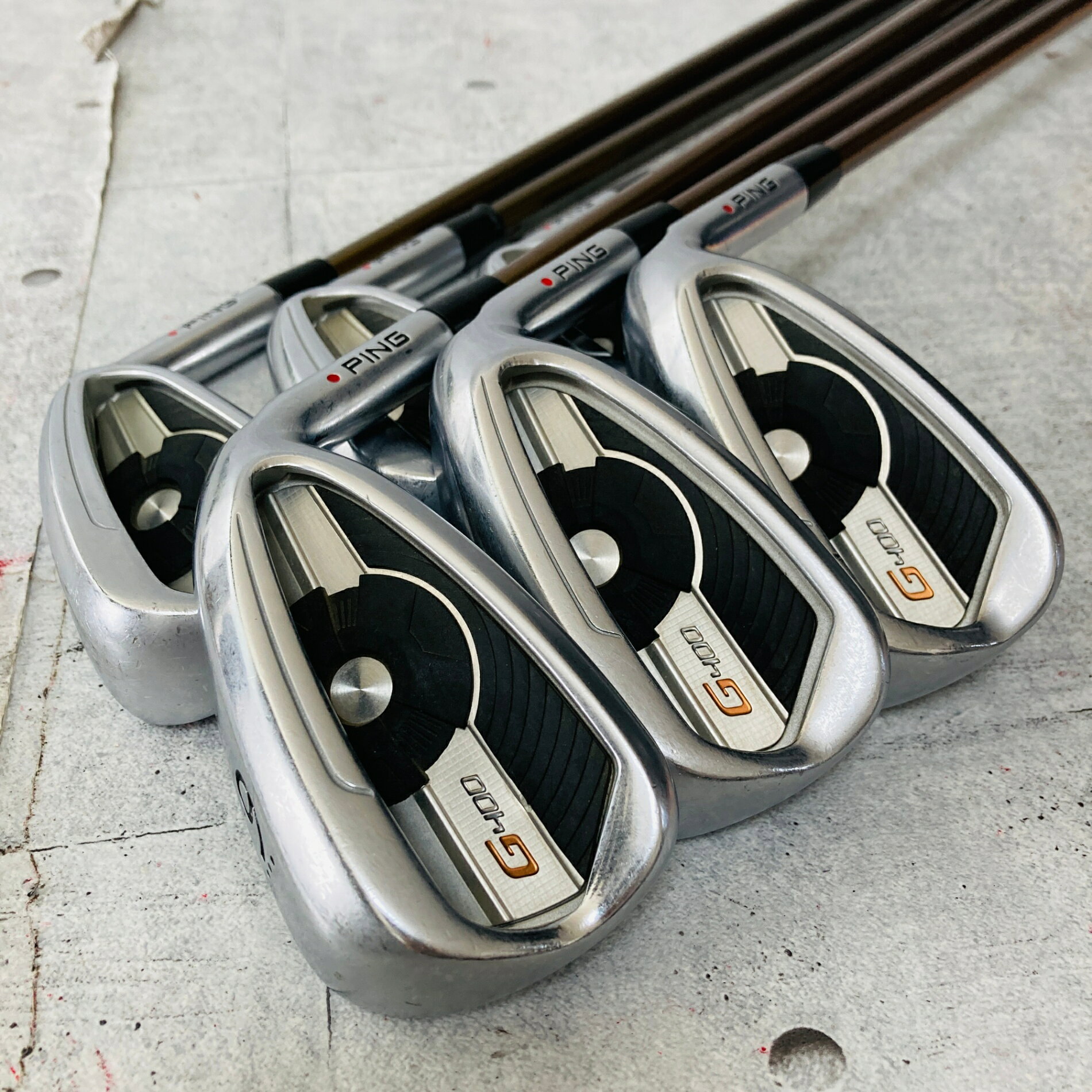 PING G400 アイアンセット 6本セット　黒ドット 楽天市場】ping g400アイアン6本の通販