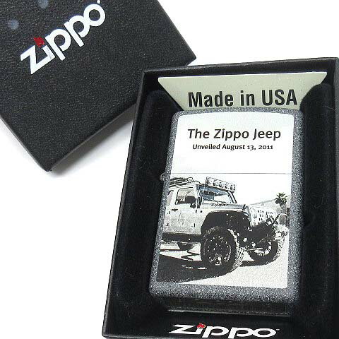 【中古】新品同様 ジッポー ZIPPO アニバーサリーコレクション ジープ Jeep オイルライター 2015年製 【ベクトル 古着】 230504