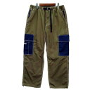 【中古】エクストララージ X-LARGE 2023年 COLOR STITCHED CARGO PANTS カーゴパンツ オリーブ 緑 XL 101231031...