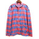 yÁz2022AW tBK PHINGERIN Night Shirt Nel Tartan pW} iCgVc tl ^[^`FbN  M RED bh  yxNg Òz 230818