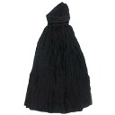 【中古】ディースクエアード DSQUARED2 Little Cocktail Dress シルク シフォン プリーツ ワンショルダー マキシ ドレス リボン ...