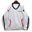【中古】ダンロップ DUNLOP ウインドブルゾン Vネック プルオーバー ホワイト 白 M メンズ 【ベクトル 古着】 240229
