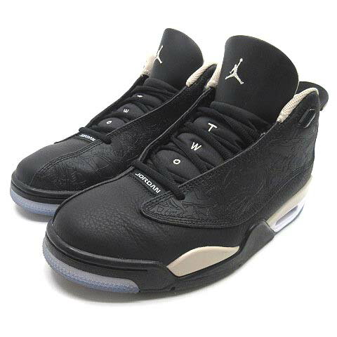 【中古】ナイキ NIKE エアジョーダン ダブ ゼロ AIR JORDAN DUB ZERO スニーカー 311046-021 ブラック 黒 27.5cm メンズ 【ベクトル 古着】 240328