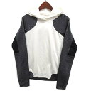 【中古】アンダーアーマー UNDER ARMOUR コールドギア フード シャツ パーカー 裏起毛 長袖 グレー ホワイト MD レディース 【ベクトル 古着】 240416|詳細画像