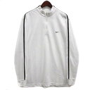 【中古】ナイキゴルフ NIKE GOLF ドライフィット ハーフジップ シャツ 長袖 353290 ホワイト 白 XL メンズ 【ベクトル 古着】 240417ブランドナイキゴルフ NIKE GOLF表記サイズXL実寸サイズ肩幅：48cm　身幅：57cm　着丈：73cm　袖丈：64cm　　素材ポリエステル100％色ホワイト×ブラック状態多少使用感がありますが、目立ったダメージはなく、問題なくご使用いただける商品です。 ※あくまでも中古品ですので掲載写真や記載内容をご確認いただき、ご理解の上ご購入ください。 ※こちらの商品は実店舗で保管しておりません。商品についてお問い合わせの際は返答に多少お時間を頂きますのでご了承ください。備考(株)ナイキジャパン商品のお問い合わせの回答を休止しております。＊各商品ページの商品詳細等をご確認の上ご購入ください。【中古】ナイキゴルフ NIKE GOLF ドライフィット ハーフジップ シャツ 長袖 353290 ホワイト 白 XL メンズ 【ベクトル 古着】 240417状態ランク　”AB”詳細については、下記および「状態ランクについて」ページをご覧ください。未使用・新品の商品ほぼ新品同様の商品使用感が少なく、かなり状態の良い商品使用感はあるが、傷や汚れの少ない商品使用感の他、傷や汚れが見られる商品かなり大きな傷みがある難あり商品※S〜CランクはUSED品となりますので、使用感をご理解の上でご入札下さい。状態ランクについてinformationブランドナイキゴルフ NIKE GOLF表記サイズXL実寸サイズ肩幅：48cm　身幅：57cm　着丈：73cm　袖丈：64cm　　素材ポリエステル100％色ホワイト×ブラック状態多少使用感がありますが、目立ったダメージはなく、問題なくご使用いただける商品です。 ※あくまでも中古品ですので掲載写真や記載内容をご確認いただき、ご理解の上ご購入ください。 ※こちらの商品は実店舗で保管しておりません。商品についてお問い合わせの際は返答に多少お時間を頂きますのでご了承ください。備考(株)ナイキジャパン商品のお問い合わせの回答を休止しております。＊各商品ページの商品詳細等をご確認の上ご購入ください。本商品は一点物です他サイトや店舗にて販売している商品です。多少のお時間差にて欠品になることもございます。予めご了承頂ますようお願い致します。ベクトル・サイズガイドはこちらこの商品と同じブランドの商品を見る