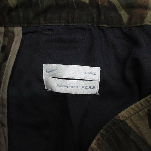 【中古】エフシーレアルブリストル F.C.Real Bristol FCRB カモフラ 迷彩 ベンチレーション パンツ カーキグリーン 緑 S 577344-237 メンズ 【ベクトル 古着】 240521