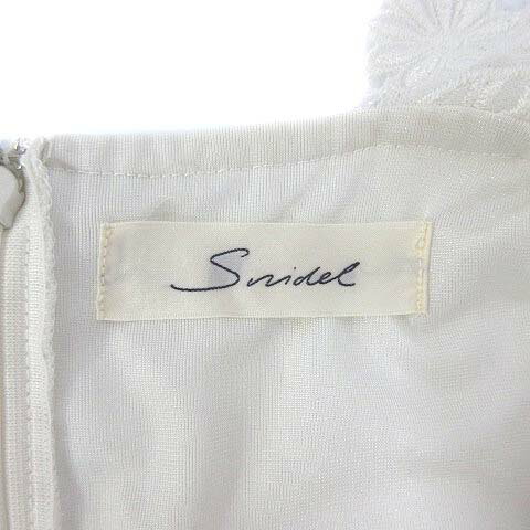 【中古】スナイデル SNIDEL オリジナル レース オールインワン サロペット ホワイト 白 0 SWFO141095 レディース 【ベクトル 古着】 240711