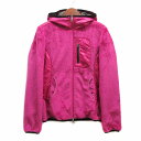 【中古】プーマ PUMA フリース 中綿 フルジップ フーディ ジャケット ピンク M レディース 【ベクトル 古着】 240903