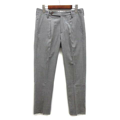 【中古】アントレアミ ENTRE AMIS O'mast ストレッチ サキソニー ワンプリーツ スラックス パンツ ウール グレー 29 A18-8355-520 メンズ 【ベクトル 古着】 241101 【中古】アントレアミ ENTRE AMIS O'mast ストレッチ サキソニー ワンプリーツ スラックス パンツ ウール グレー 29 A18-8355-520 メンズ 【ベクトル 古着】 241101