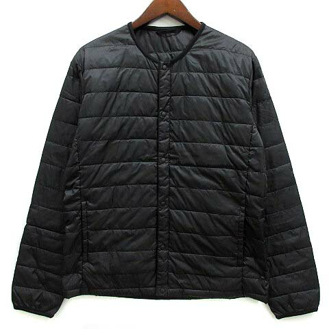 【中古】キャンプセブン CAMP7 ノーカラー ジャケット 中綿 ブラック 黒 M メンズ 【ベクトル 古着】 241107 【中古】キャンプセブン CAMP7 ノーカラー ジャケット 中綿 ブラック 黒 M メンズ 【ベクトル 古着】 241107