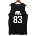 【中古】クラブ レスアーティスト CLUB LES(ART)ISTS Basketboll Wang 83 メッシュ タンクトップ ブラック 黒 M メンズ 【...