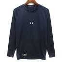 【中古】アンダーアーマー UNDER ARMOUR ヒートギア 長袖 アンダー シャツ UA HEATGEAR ARMOUR COMPRESSION LS CR...