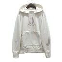 【中古】ナイキ NIKE 2024SS スウェット パーカー JA DF プルオーバー フーディ Dri-FIT FN2988-133 ホワイト 白 S メンズ...