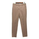 【中古】セオリー theory ライトサキソニー パンツ LIGHT.SAXONY LITRELLA.J ベージュ 00 6306448 レディース 【ベクトル 古着】 250214