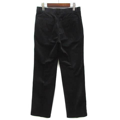 【中古】シンプルライフ SIMPLE LIFE コーデュロイ パンツ ワンタック ブラック 黒 79 メンズ 【ベクトル 古着】 250318