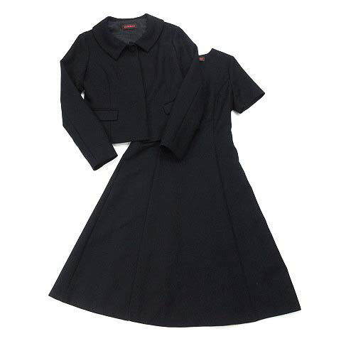 【中古】クレイサス CLATHAS スーツ ワンピース セット フラットカラー ジャケット 紺 ネイビー 38 レディース 【ベクトル 古着】 250416 【中古】クレイサス CLATHAS スーツ ワンピース セット フラットカラー ジャケット 紺 ネイビー 38 レディース 【ベクトル 古着】 250416