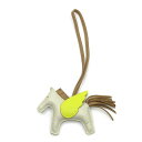 【中古】エルメス HERMES ロデオ ペガサス PM バッグチャーム アニョーミロ クレ チャイ ライム U刻印 2022年 メンズ レディース 【ベクトル ...