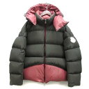 【中古】モンクレール ジーニアス MONCLER GENIUS 2 アキル ACHILL ダウン ジャケット フード付き 2022AW グレー系 1 レディース...