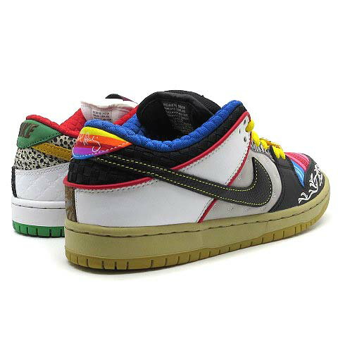 【中古】ナイキ エスビー NIKE SB ダンク ロー ワット ザ ポール DUNK LOW PRO QS WHAT THE P-ROD スニーカー CZ2239-600 マルチカラー 26.5cm メンズ 【ベクトル 古着】 250505