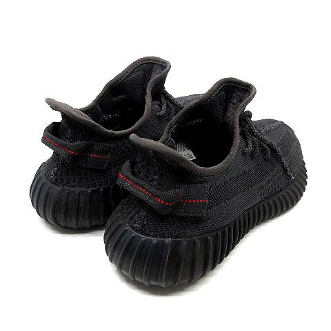 【中古】アディダス adidas イージーブースト YEEZY BOOST 350 V2 スニーカー FU9006 ブラック 黒 27cm ☆AA★ メンズ 【ベクトル 古着】 250527