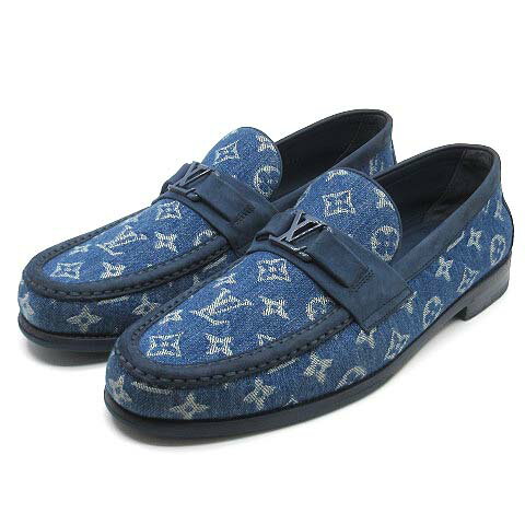 Louis Vuitton ブラウン ローファー 未使用品 013-202507020108_1.jpg