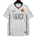 【中古】ナイキ NIKE 2008-09 マンチェスターユナイテッド アウェイ シャツ 半袖 Manchester United Away Shirt ホワイト...