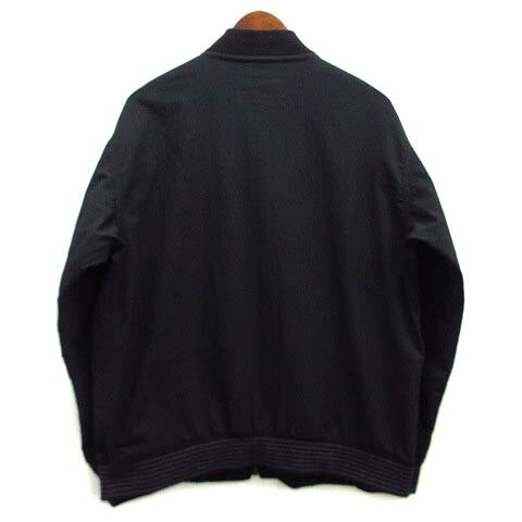 【中古】ナナミカ nanamica アルファドライ ALPHADRY Varsity Jacket バーシティ ジャケット S 紺 ネイビー SUAS917 メンズ 【ベクトル 古着】 250705