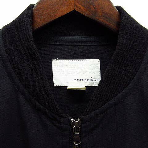【中古】ナナミカ nanamica アルファドライ ALPHADRY Varsity Jacket バーシティ ジャケット S 紺 ネイビー SUAS917 メンズ 【ベクトル 古着】 250705
