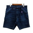 【中古】ノースフェイス パープルレーベル THE NORTH FACE PURPLE LABEL ストレッチ デニム ショーツ ショートパンツ インディゴ 32 NT4611N メンズ 【ベクトル 古着】 250722