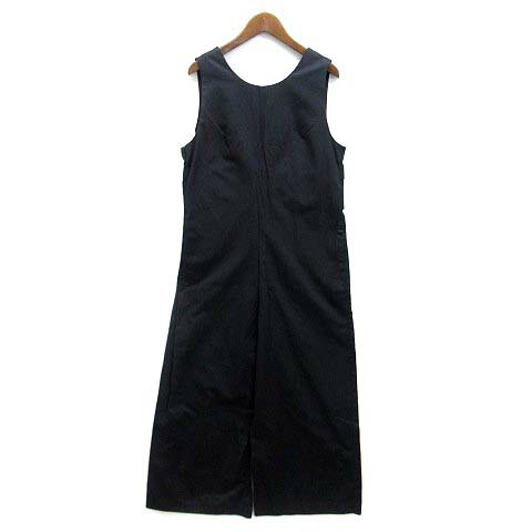 【中古】マチャット MACHATT ドレープ リボン オールインワン サロペット ネイビー 紺 S EV17SS-001B レディース 【ベクトル 古着】 250804
