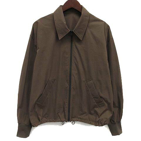 【中古】ファミリーマート FamilyMart コンビニエンスウェア ジップアップ ジャケット ブラウン 茶 M メンズ 【ベクトル 古着】 251031