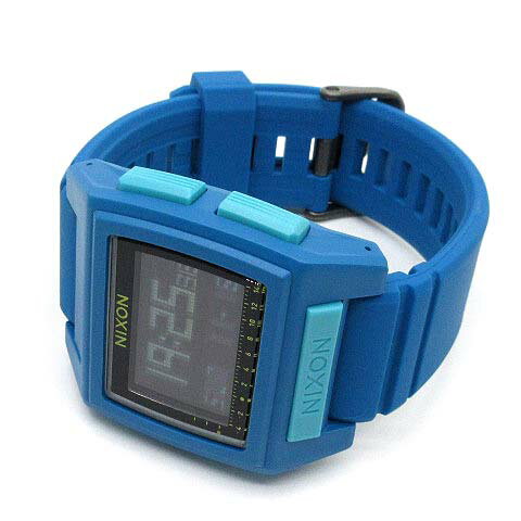 【中古】ニクソン NIXON ベースタイドプロ THE BASE TIDE PRO デジタル ウォッチ 腕時計 A1307-1543 Sapphire サファイア 美品 メンズ 【ベクトル 古着】 251109